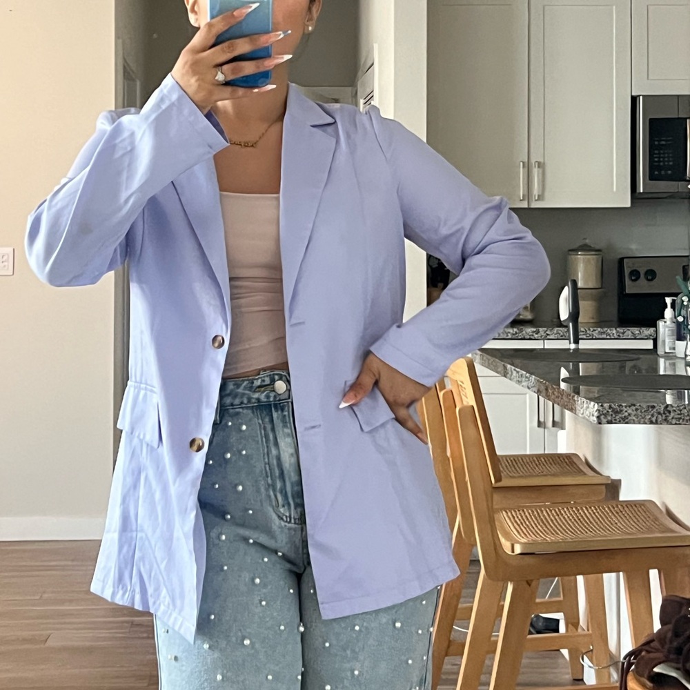 Purple Blazer